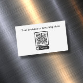 Budget Kleine Menge QR Code Business Card Magnet