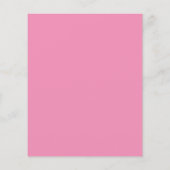 Budget Kleine Snowflake Babydusche Winter (Rückseite)