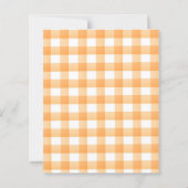 Budget Kleine Süsse Citrus Orange Babydusche (Rückseite)