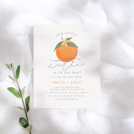 Budget Kleine Süsse Orange Blossom Babydusche