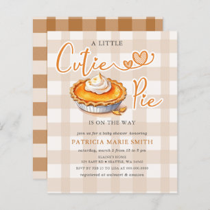 Budget Kleine Süsse Pie Pumpkin Pie Baby Dusche