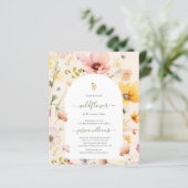 Budget Kleine Wildblume drehen einen 1. Geburtstag (Stehend Vorderseite)