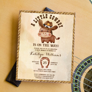 Budget Kleiner Cowboy niedliche Baby-Pferdedusche