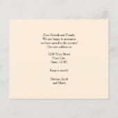 Budget Kuh Rustikales Land Funny Farm Moving Card (Rückseite)