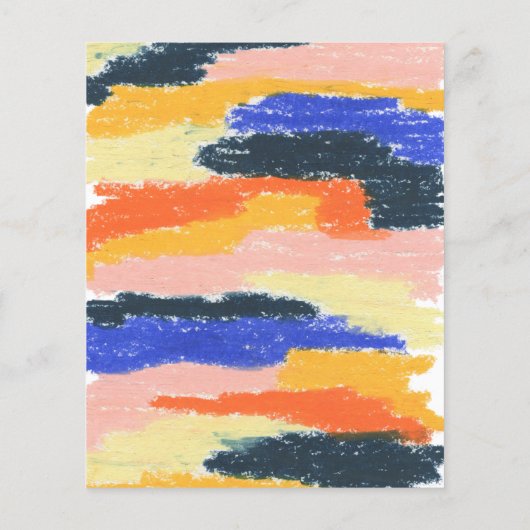 Budget Künstlerische Abstrakte Hochzeitsfeier (Rückseite)