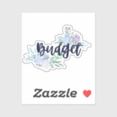 Budget Label Sticker für Hochzeitsplaner/Notebook (Blatt)