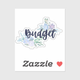 Budget Label Sticker für Hochzeitsplaner/Notebook