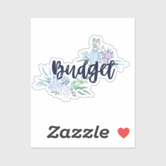 Budget Label Sticker für Hochzeitsplaner/Notebook