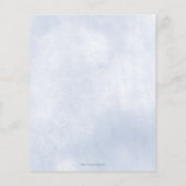 Budget Landung Bald Blue Boy Airplane Babydusche (Rückseite)