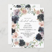 Budget Lavendel, Navy & Pink Brautparty (Vorne/Hinten)