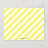 Budget Lemon Limon Citrus Bridal Dusche Einladung (Rückseite)