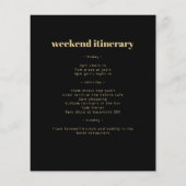 Budget Letzte Disco Junggeselinnen-Abschied Einlad (Rückseite)