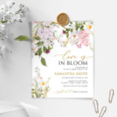 BUDGET Liebe in Bloom Wilflowers Dusche Einladung