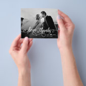 Budget Liebe und vielen Dank an Script Wedding Dan Flyer (Gruppe)