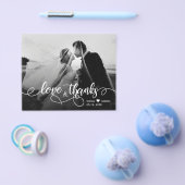 Budget Liebe und vielen Dank an Script Wedding Dan Flyer (Einzeln)