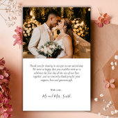 Budget Liebe und vielen Dank an Script Wedding Vie Flyer