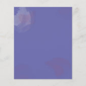 Budget Lila Brautparty Floral Flyer (Hinten)