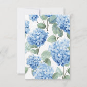 Budget Lila Florals Bridgerton Brautparty Einladung (Rückseite)