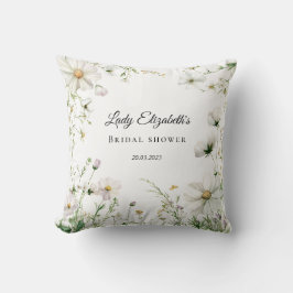 Budget Lila Florals Bridgerton Brautparty Kissen