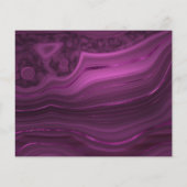 Budget Lila Marmorbeerdigung Danke Ihr Card Foto (Rückseite)