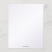 Budget Lila Sparkle Dress Sweet 16 Einladung (Rückseite)