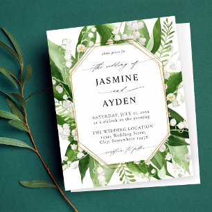 Budget Lily of the Valley White Floral Wedding