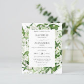 Budget Lily of the Valley White Floral Wedding 3 (Stehend Vorderseite)
