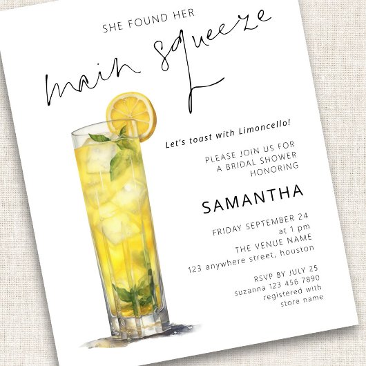 Budget Limoncello Main Squeeze Brautparty