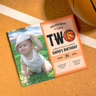 Budget Little Baller Basketball Foto 2. Geburtstag