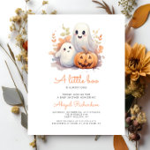 Budget Little Boo Ghosts Pumpkin Fall Baby Dusche