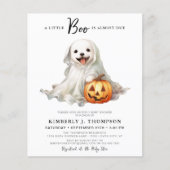 Budget Little Boo Niedlich Halloween Baby Shower I (Vorderseite)