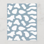 Budget Little Cowboy Boy Baby Shower Invitation (Rückseite)