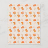 Budget Little Pumpkin Herbst Babydusche (Rückseite)