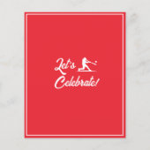 Budget Little Rookie Baseball Einladung zum Geburt (Rückseite)