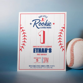 Budget Little Rookie Baseball Einladung zum Geburt