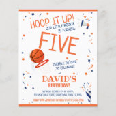 Budget Little Rookie Basketball Einladung (Vorderseite)