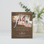 BUDGET Livestreaming Wedding Virtual FOTO Einladun (Stehend Vorderseite)