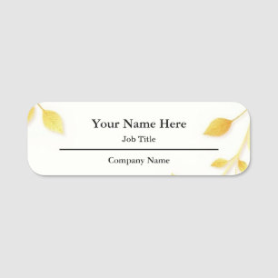 Budget-Logo Firmenidentifikations-Namensschild Namensschild