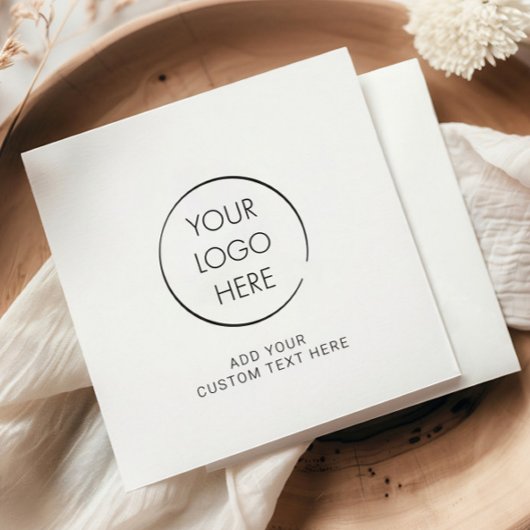 Budget-Logo-Serviette, Geschäft Marketing Branded Serviette