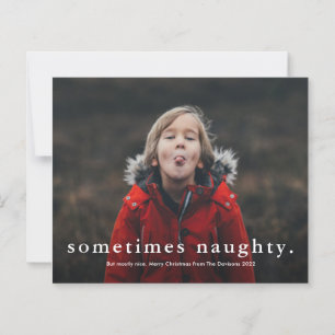 Budget Lustig Unanständig 3 Foto Weihnachtskarte