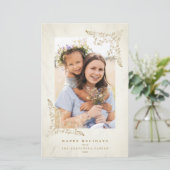 Budget Luxury Lace Blühte Chic Golden Christmas (Stehend Vorderseite)