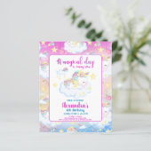 Budget Magical Unicorn Rainbow Birthday Party (Stehend Vorderseite)