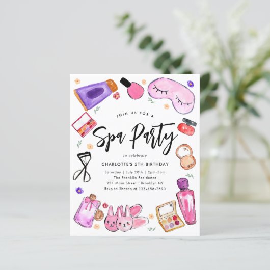 Budget Makeup Pajama Girls Slumber Wellness-Center (Stehend Vorderseite)