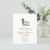 Budget Mallard Duck Baby Duck (Stehend Vorderseite)