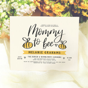 Budget Mama wird zur Biene & Honigwaben-Baby-Party