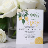 Budget Mamas Haupt Squeeze Baby Dusche Einladung