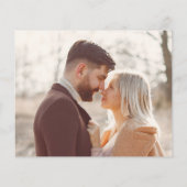 Budget Marmor & Rose Gold Script Liebe ist geduldi (Rückseite)