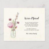 Budget Mason Jar haben wir neue Adresskarten versc (Vorderseite)