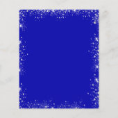 Budget Masquerade königsblau silber Sweet 16 (Rückseite)