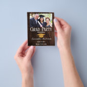Budget-Maßgeschneiderte Fotocollage Rustikale Absc Flyer (Gruppe)